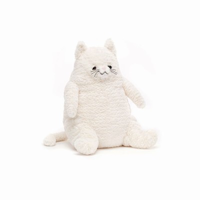 Jellycat Amore Cat Cream USA | 95723UYST